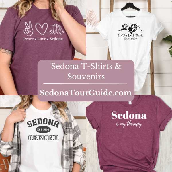 Sedona Tour Guide T-shirt Sales